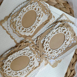 mixed paper cut out pocket, 20+ pieces