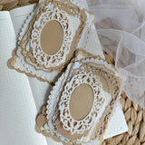 mixed paper cut out pocket, 20+ pieces