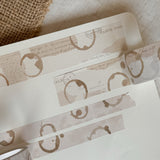 coffee stains washi tape