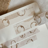 coffee stains washi tape