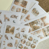 autumn forest sticker sheet bundle