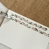 christmas florals washi tape