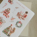 christmas festivities sticker sheet