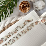 vintage christmas washi tape,