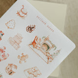 christmas memories sticker sheet