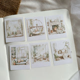 green home die cut polaroid sticker pocket, planner sticker, polaroid 12 pieces