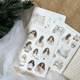 cozy winter sticker sheet bundle