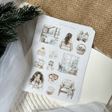 cozy winter sticker sheet bundle