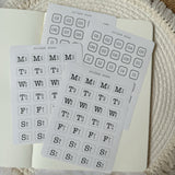 2025 planner essential bundle sticker sheet