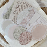 spring flower paper set