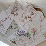 spring flower paper set
