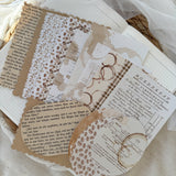 coffee paper and ephemera set