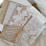 coffee paper and ephemera set