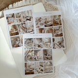 aesthetic living picture sticker sheet