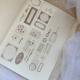 floral ephemera pet tape