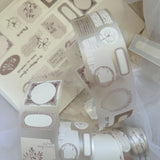 floral ephemera pet tape