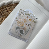 garden stories ephemera and sticker die cut pocket, 40 pieces