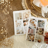 Beige home picture sticker sheet for planning or journaling