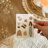 at the pumpkin patch mini sticker sheet