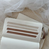 10mm soft colored grid washi tape
