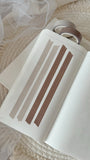 10mm soft colored grid washi tape