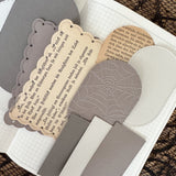 halloween paper cut out set