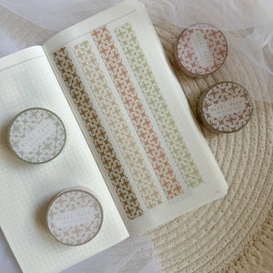 cross patterned washi tape