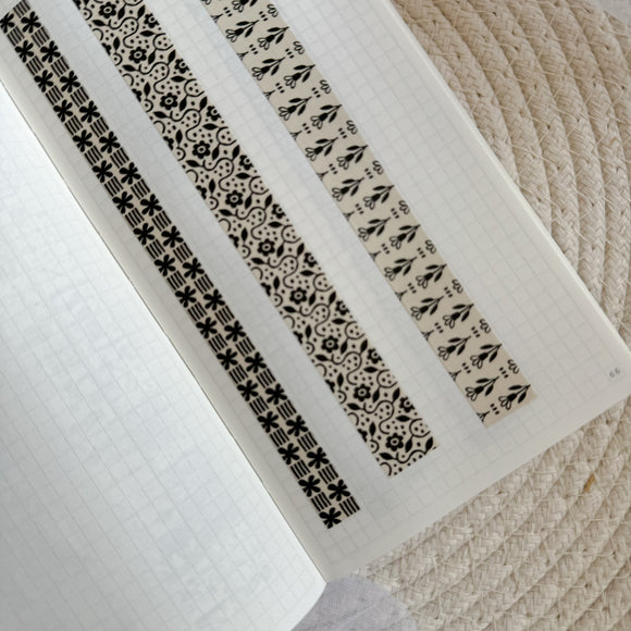 abstract boho summer washi tape