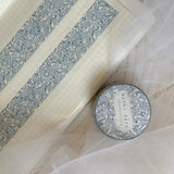 blue summer floral washi tape