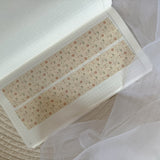 wide floral washi tape