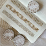 geometrical patterned washi tape