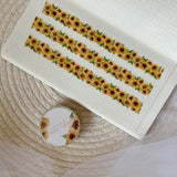 sunflower washi tape