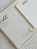 memo journaling cards, paper ephemera, paper cut outs, card stock journaling cards 7 pieces