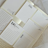 memo journaling cards, paper ephemera, paper cut outs, card stock journaling cards 7 pieces