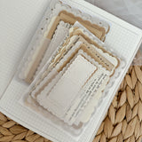 ephemera paper label cut out pocket, 22 items