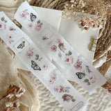 rose garden pet tape, flowers, ephemera and flowers pet tape for journal, planner, stationery