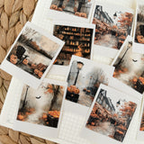 haunted hollow polaroid die cut sticker pocket, planner sticker, polaroid pictures sticker, cut out stickers 12 pieces