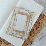 vintage paper cut out pocket, 21 pieces