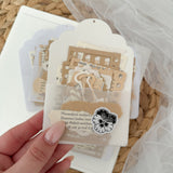 mixed ephemera frame paper cut outs pocket, 28 pieces