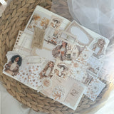 September end ephemera die cut pocket, 30+ pieces,