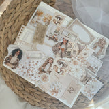 September end ephemera die cut pocket, 30+ pieces,