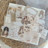 September end ephemera die cut pocket, 30+ pieces,