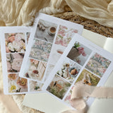 spring pictures sticker sheet