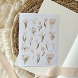 spring tulip sticker sheet