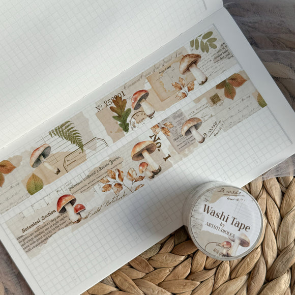30mm mushroom collage washi tape