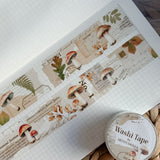 30mm mushroom collage washi tape
