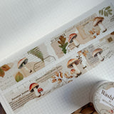30mm mushroom collage washi tape
