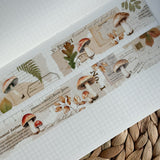 30mm mushroom collage washi tape