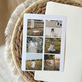 countryside picture sticker sheet