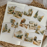 September view polaroid die cut sticker pocket